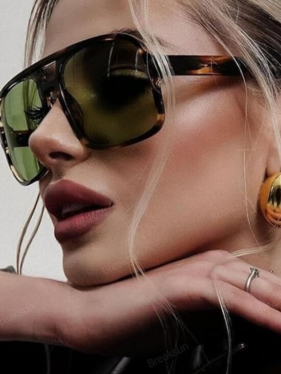 Vintage Green Sunglasses main image 5